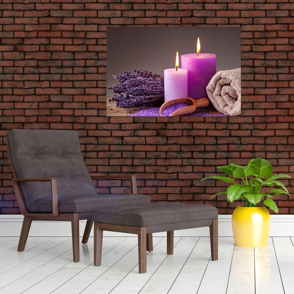 Slika s temom toplica (90x60 cm)