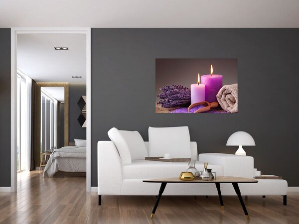Slika s temom toplica (90x60 cm)