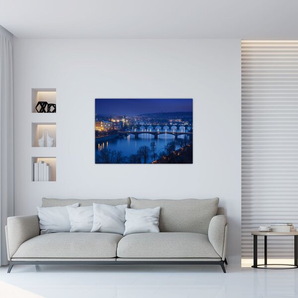 Slika praških mostova (90x60 cm)
