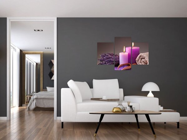 Slika s temom toplica (90x60 cm)