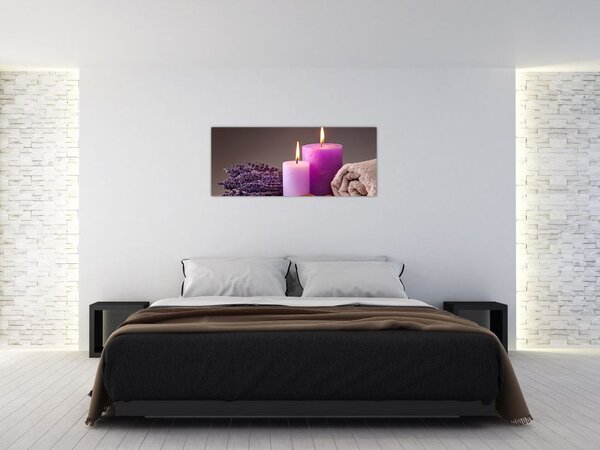Slika s temom toplica (120x50 cm)