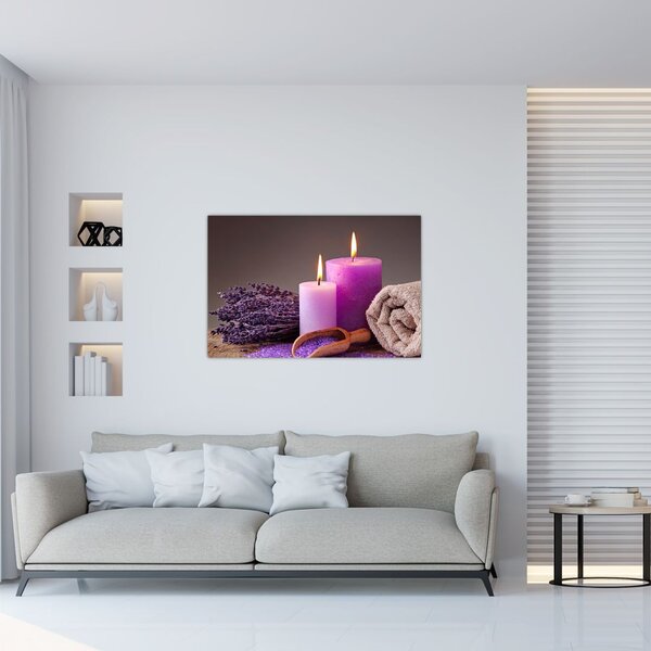 Slika s temom toplica (90x60 cm)