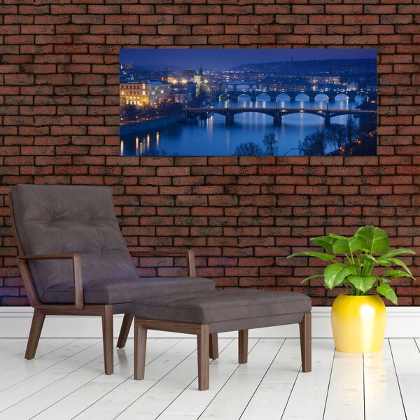 Slika praških mostova (120x50 cm)