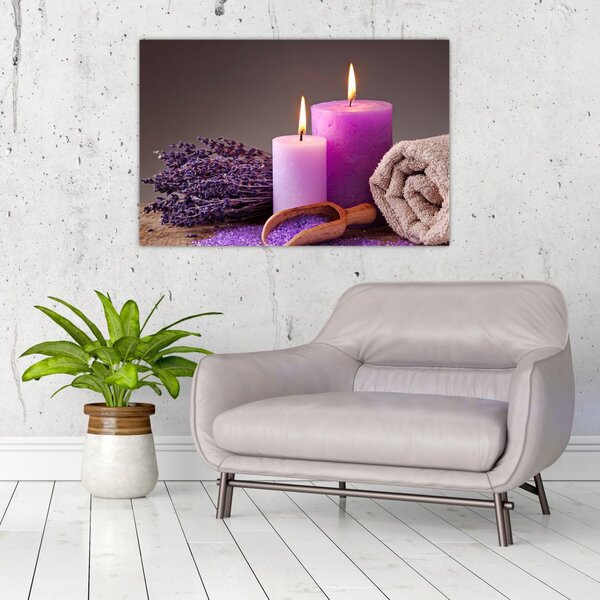 Slika s temom toplica (90x60 cm)