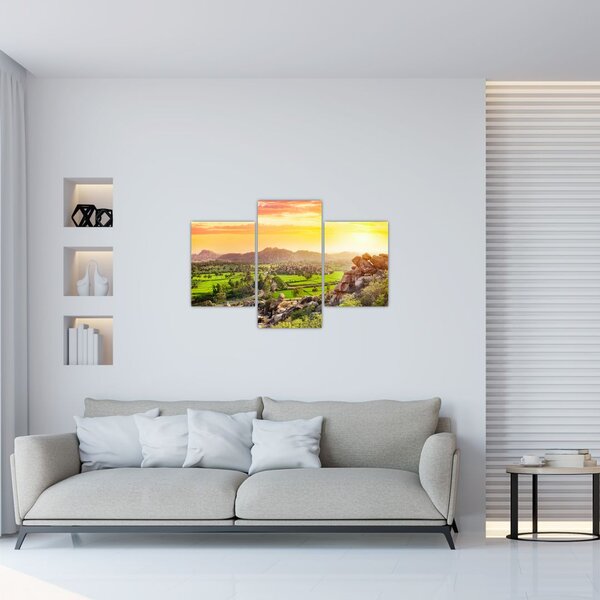 Slika doline Hampi u Indiji (90x60 cm)