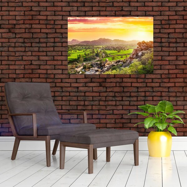 Slika doline Hampi u Indiji (90x60 cm)
