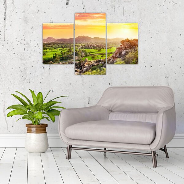 Slika doline Hampi u Indiji (90x60 cm)