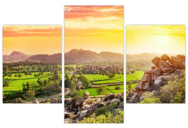 Slika doline Hampi u Indiji (90x60 cm)