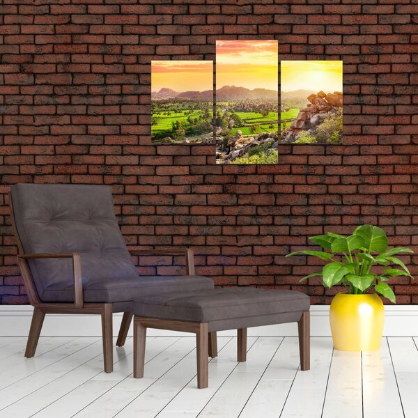Slika doline Hampi u Indiji (90x60 cm)