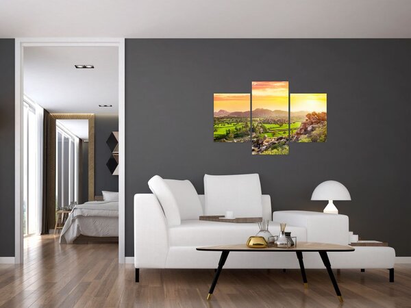 Slika doline Hampi u Indiji (90x60 cm)