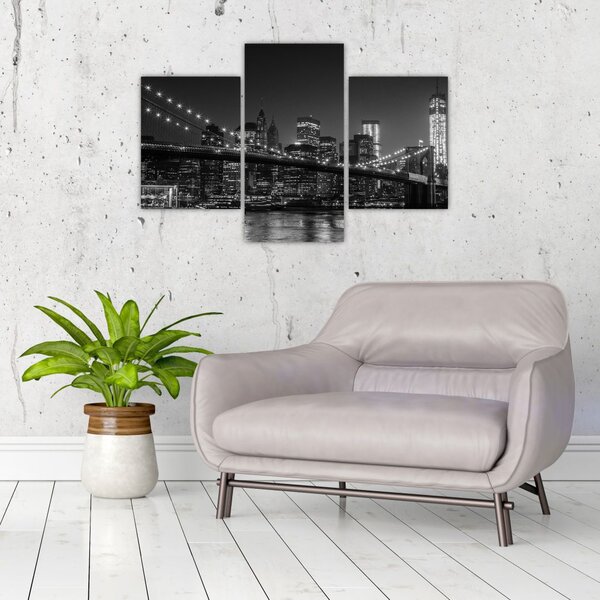 Slika Brooklynskog mosta u New Yorku (90x60 cm)