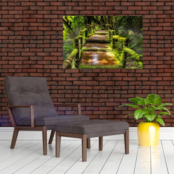 Slika stepenica u prašumi (90x60 cm)