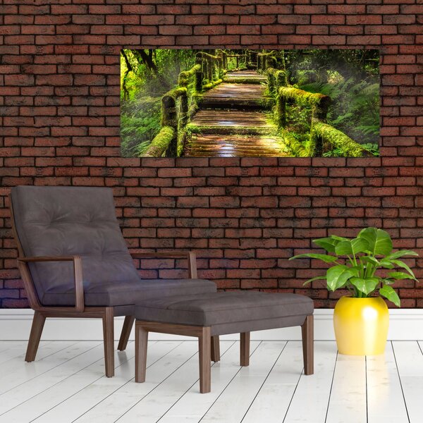 Slika stepenica u prašumi (120x50 cm)