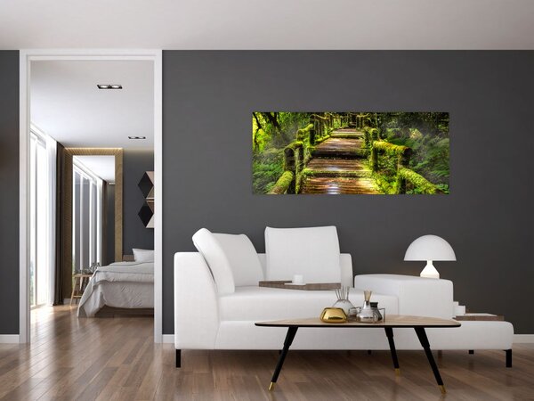 Slika stepenica u prašumi (120x50 cm)