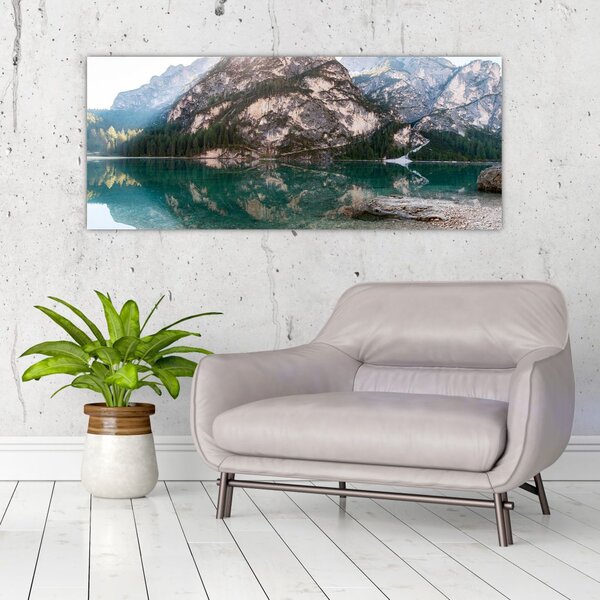 Slika planinskog jezera (120x50 cm)