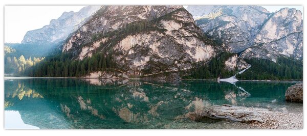 Slika planinskog jezera (120x50 cm)