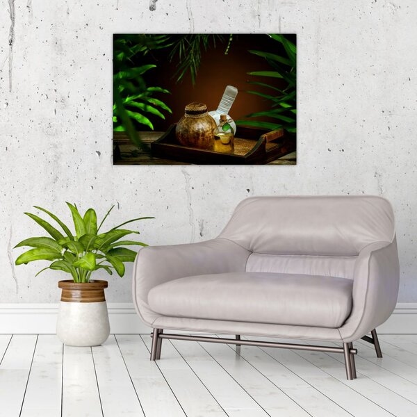 Slika sa temom toplica (70x50 cm)
