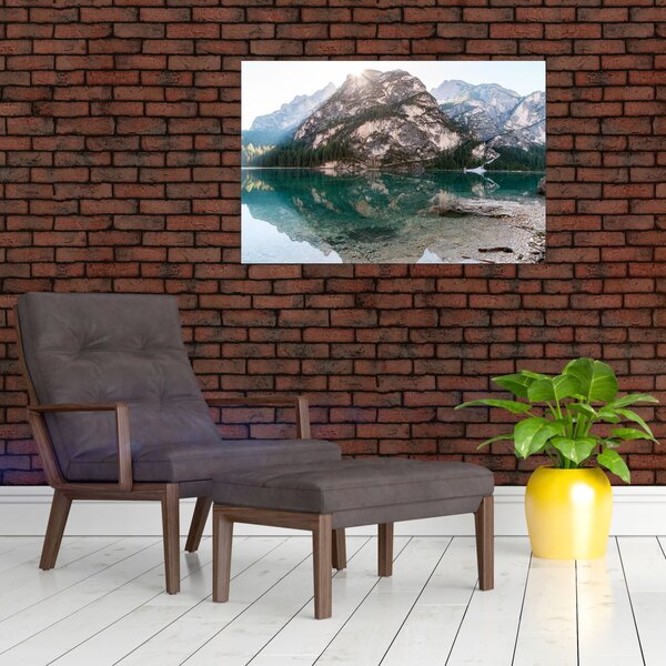Slika planinskog jezera (90x60 cm)