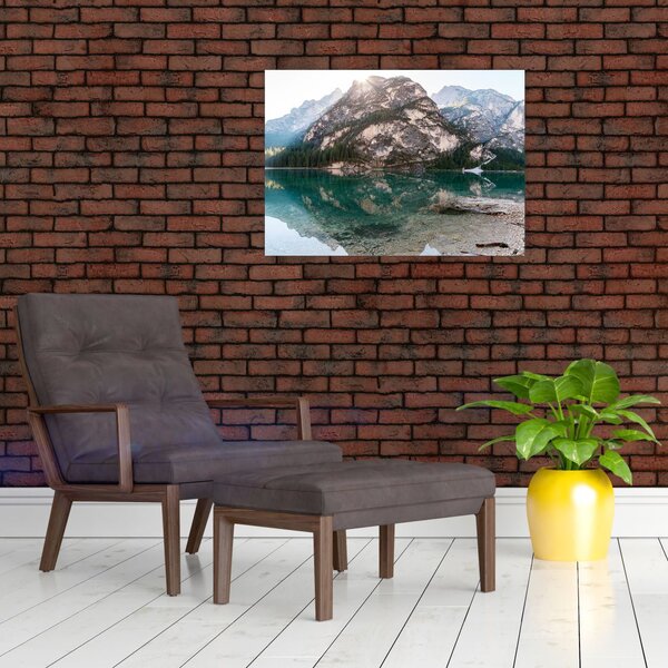 Slika planinskog jezera (70x50 cm)