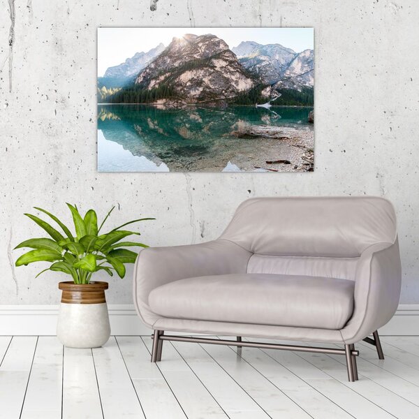 Slika planinskog jezera (90x60 cm)