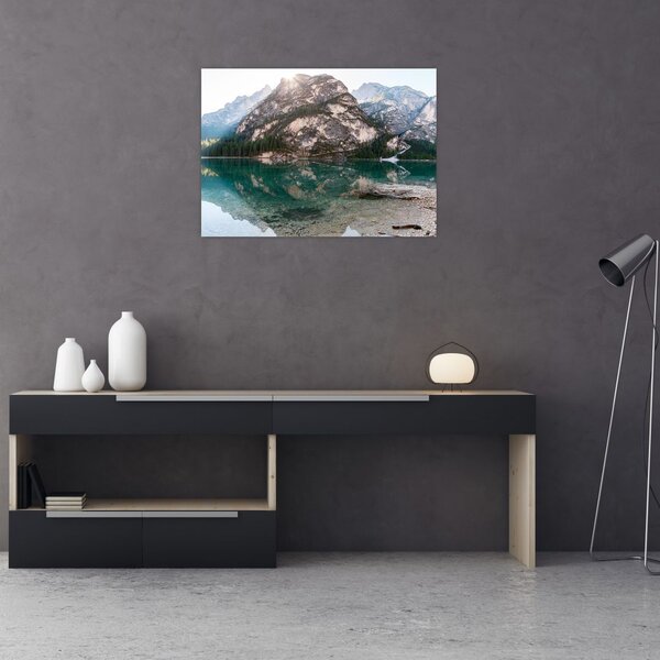 Slika planinskog jezera (70x50 cm)