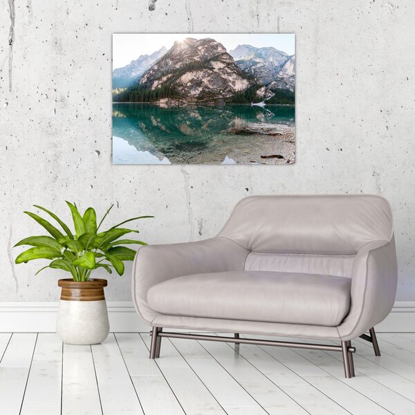 Slika planinskog jezera (70x50 cm)