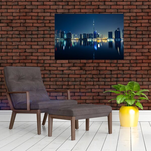 Slika noćnog grada (90x60 cm)