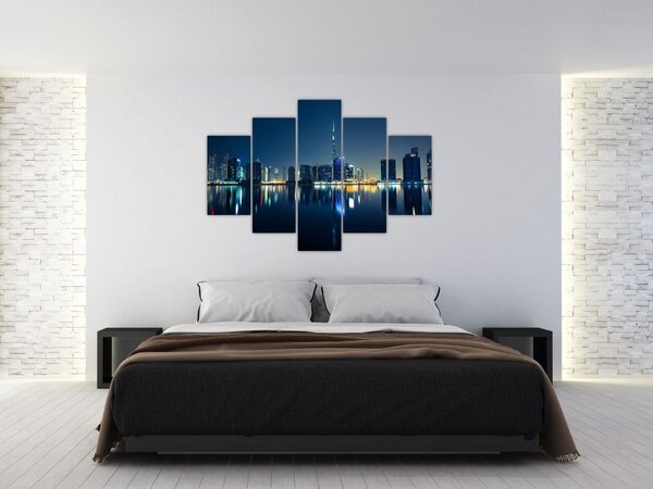Slika noćnog grada (150x105 cm)