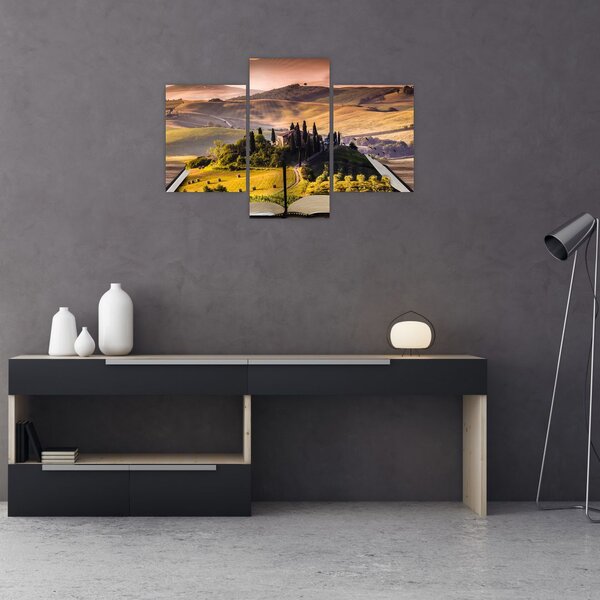 Slika krajolika u knjizi (90x60 cm)