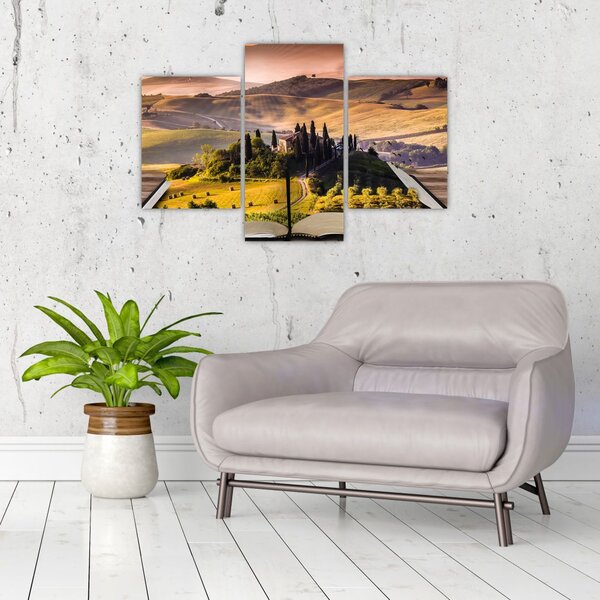 Slika krajolika u knjizi (90x60 cm)