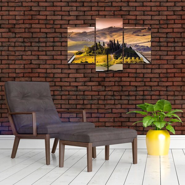 Slika krajolika u knjizi (90x60 cm)