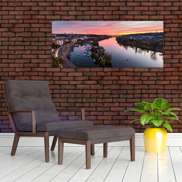 Slika noćnog Praga (120x50 cm)