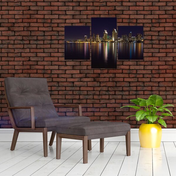Slika noćnog grada (90x60 cm)