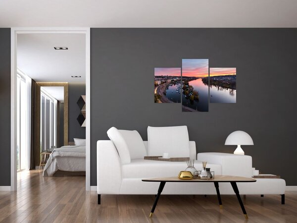Slika noćnog Praga (90x60 cm)