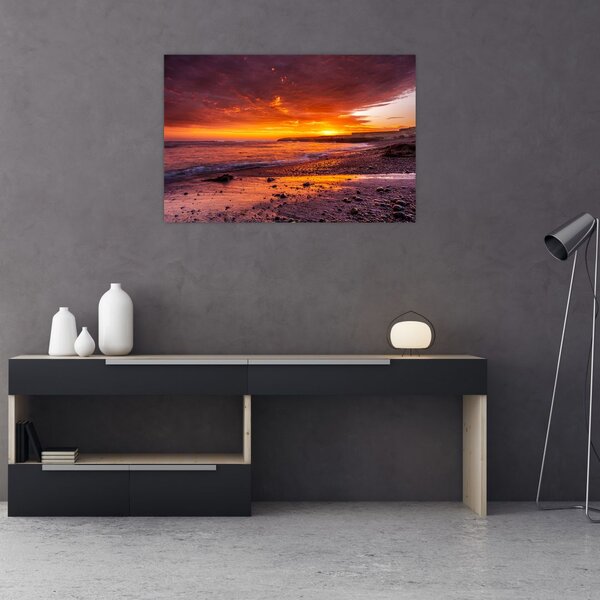 Slika zalaska sunca na moru (90x60 cm)