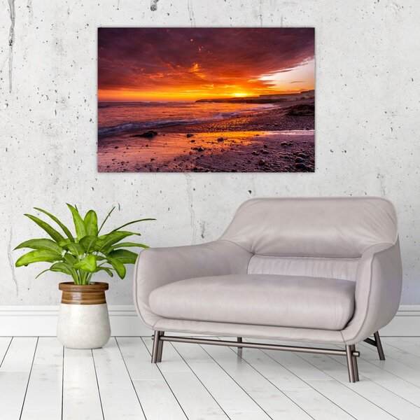 Slika zalaska sunca na moru (90x60 cm)