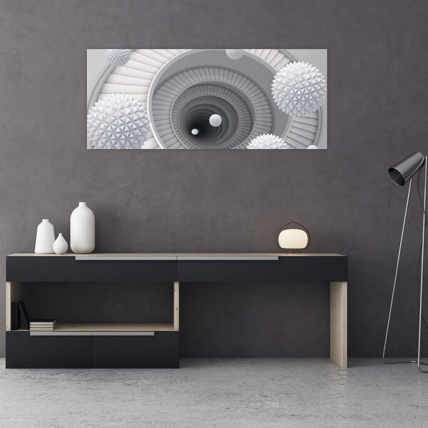 3D apstraktna slika (120x50 cm)