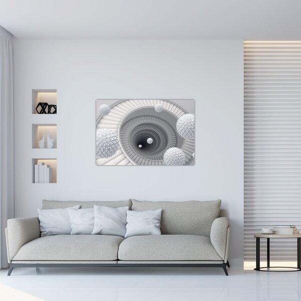 3D apstraktna slika (90x60 cm)