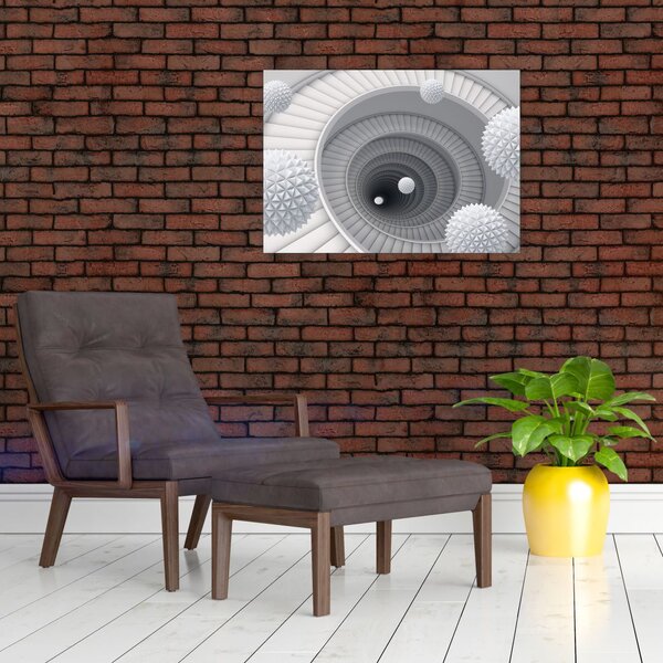 3D apstraktna slika (70x50 cm)