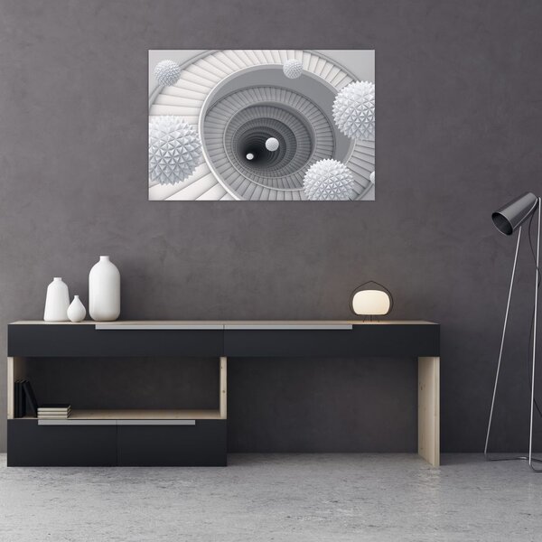 3D apstraktna slika (90x60 cm)
