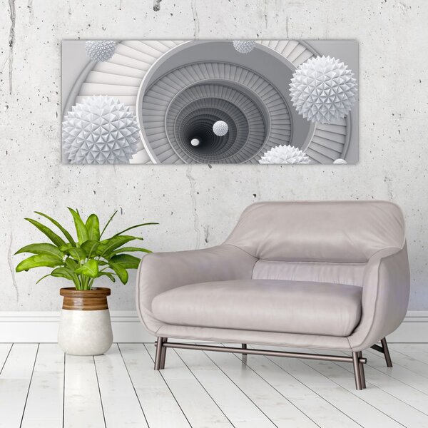 3D apstraktna slika (120x50 cm)