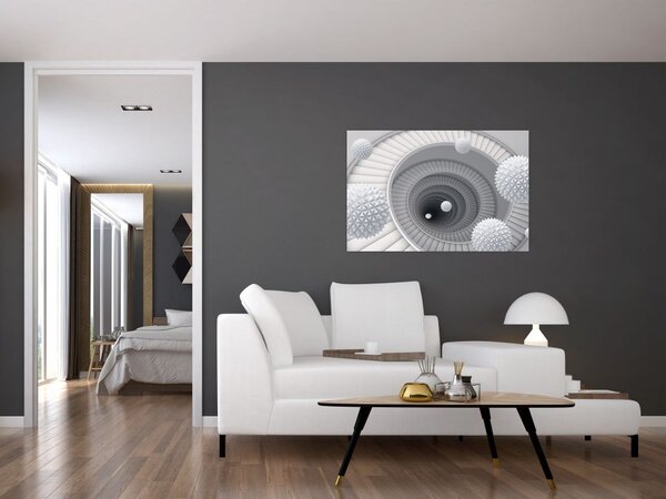 3D apstraktna slika (90x60 cm)