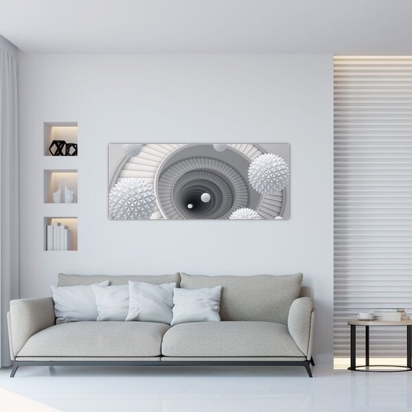 3D apstraktna slika (120x50 cm)