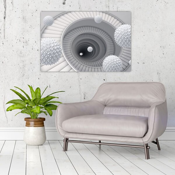3D apstraktna slika (90x60 cm)