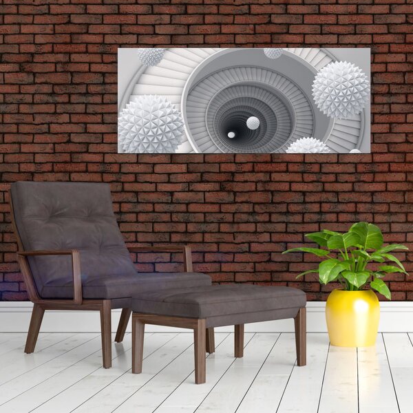 3D apstraktna slika (120x50 cm)