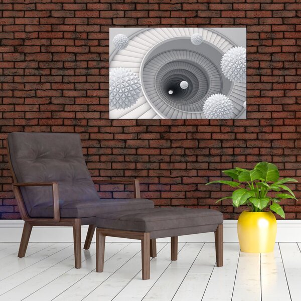 3D apstraktna slika (90x60 cm)