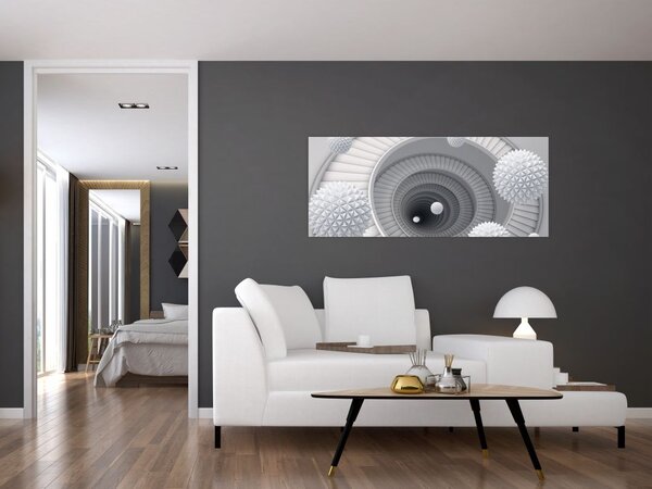 3D apstraktna slika (120x50 cm)