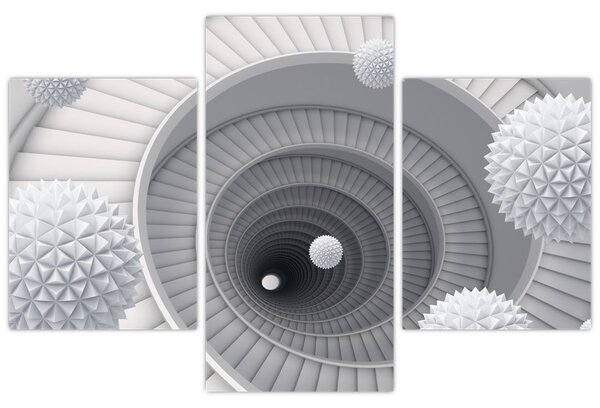 3D apstraktna slika (90x60 cm)