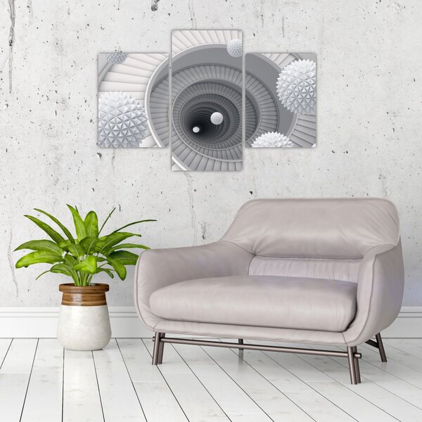 3D apstraktna slika (90x60 cm)