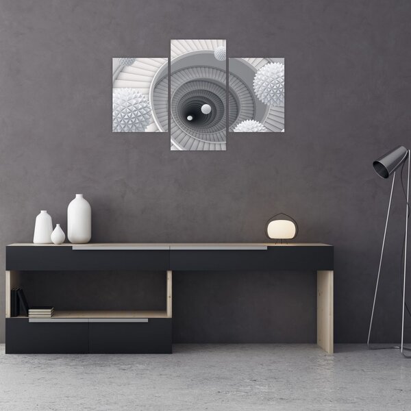 3D apstraktna slika (90x60 cm)
